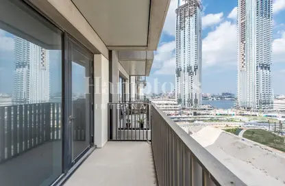 Balcony image for: Apartment - 2 Bedrooms - 1 Bathroom for sale in Creek Horizon Tower 2 - Creek Horizon - Dubai Creek Harbour (The Lagoons) - Dubai, Image 1