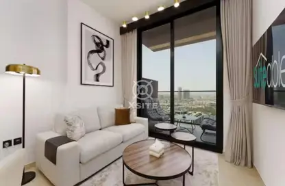 Apartment - 1 Bedroom - 2 Bathrooms for rent in Binghatti Crest - District 13 - Jumeirah Village Circle - Dubai