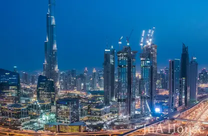 شقة - 2 غرف نوم - 2 حمامات للايجار في 1 فندق العنوان-سكاي فيو - أبراج العنوان سكاي فيو - وسط مدينة دبي - دبي