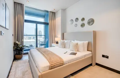 شقة - غرفة نوم - 2 حمامات للايجار في 15 نورث سايد - الخليج التجاري - دبي