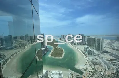 Water View image for: Office Space - Studio - 4 Bathrooms for sale in Sky Tower - Shams Abu Dhabi - Al Reem Island - Abu Dhabi, Image 1