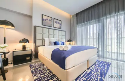 Room / Bedroom image for: Apartment - 1 Bathroom for rent in DAMAC Majestine - Business Bay - Dubai, Image 1