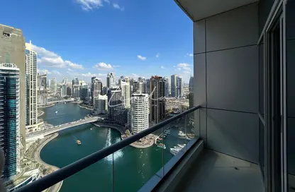 شقة - غرفة نوم - 2 حمامات للايجار في باي سنترال شرق - باي سنترال - دبي مارينا - دبي