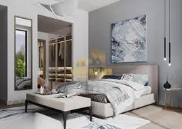 Room / Bedroom image for: Villa - 5 Bedrooms - 6 Bathrooms for sale in South Bay 3 - South Bay - Dubai South (Dubai World Central) - Dubai, Image 1