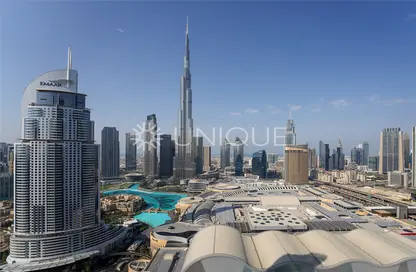 Outdoor Building image for: Apartment - 2 Bedrooms - 3 Bathrooms for rent in The Address Residence Fountain Views 2 - The Address Residence Fountain Views - Downtown Dubai - Dubai, Image 1