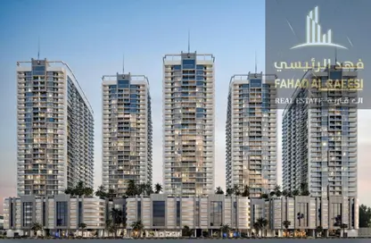 Apartment - 1 Bedroom - 2 Bathrooms for sale in Ajman Creek Towers - Al Rashidiya 1 - Al Rashidiya - Ajman