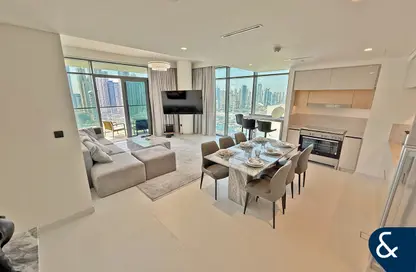 Apartment - 3 Bedrooms - 3 Bathrooms for sale in Marina Vista - EMAAR Beachfront - Dubai Harbour - Dubai