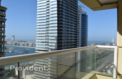 Apartment - 1 Bedroom - 2 Bathrooms for sale in Sulafa Tower - Dubai Marina - Dubai
