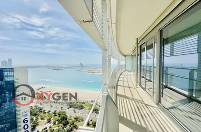 Apartment - 3 Bedrooms - 4 Bathrooms for rent in Landmark Tower - Corniche Road - Abu Dhabi