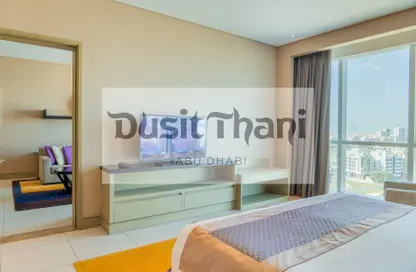 Room / Bedroom image for: Hotel  and  Hotel Apartment - 1 Bedroom - 1 Bathroom for rent in Dusit Thani - Muroor Area - Abu Dhabi, Image 1