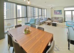 Living / Dining Room image for: Apartment - 2 bedrooms - 3 bathrooms for sale in Dubai Creek Residence Tower 3 South - Dubai Creek Harbour (The Lagoons) - Dubai, Image 1