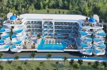 Apartment - Studio - 1 Bathroom for sale in Samana Santorini - Dubai Studio City - Dubai
