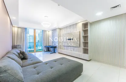 Apartment - 2 Bedrooms - 2 Bathrooms for rent in Waves Tower - Business Bay - Dubai