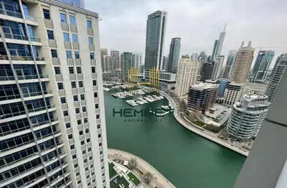 Apartment - 3 Bedrooms - 3 Bathrooms for rent in Marina Wharf 2 - Marina Wharf - Dubai Marina - Dubai