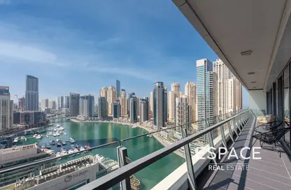 شقة - 3 غرف نوم - 4 حمامات للبيع في A برج سيلفرين - سيلفيرين - دبي مارينا - دبي