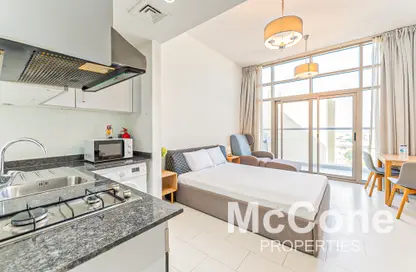 شقة - 1 حمام للايجار في العزيزي روي المتوسطي - الفرجان - دبي