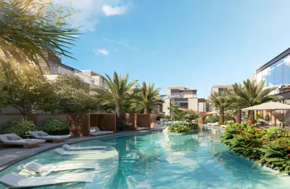 Townhouse - 3 Bedrooms - 4 Bathrooms for sale in The Watercrest - Mohammed Bin Rashid City - Dubai