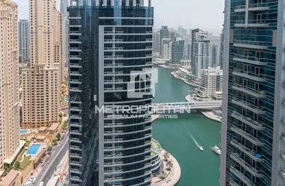 Water View image for: Apartment - 2 Bedrooms - 2 Bathrooms for sale in Bay Central West - Bay Central - Dubai Marina - Dubai, Image 1