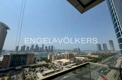 Apartment - 3 Bedrooms - 4 Bathrooms for rent in Ocean Heights - Dubai Marina - Dubai