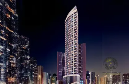 Apartment - 1 Bedroom - 2 Bathrooms for sale in Tower C1 - Ajman Pearl Towers - Ajman Downtown - Ajman