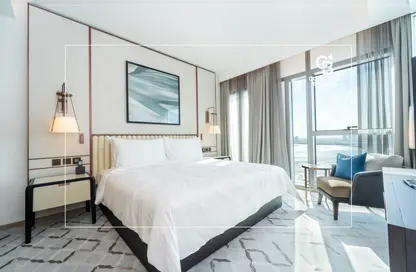 Room / Bedroom image for: Apartment - 2 Bedrooms - 2 Bathrooms for rent in Address Harbour Point Tower 1 - Address Harbour Point - Dubai Creek Harbour (The Lagoons) - Dubai, Image 1