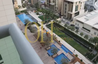 Pool image for: Apartment - 1 Bedroom - 2 Bathrooms for sale in Al Maha Tower - Marina Square - Al Reem Island - Abu Dhabi, Image 1