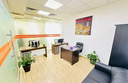 Office Space - Studio - 1 Bathroom for rent in Business Atrium Building - Oud Metha - Bur Dubai - Dubai