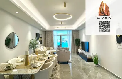 Apartment - 1 Bedroom - 2 Bathrooms for sale in Ajman Creek Towers - Al Rashidiya 1 - Al Rashidiya - Ajman