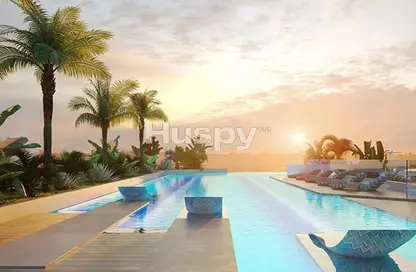 صورة لـ حوض سباحة شقة - 1 حمام للبيع في واحة اوربان - الخليج التجاري - دبي ، صورة رقم 1