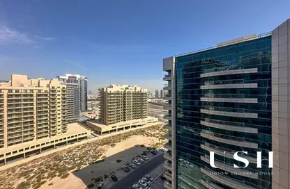 Apartment - 2 Bedrooms - 2 Bathrooms for rent in Hub Canal 2 - Hub-Golf Towers - Dubai Sports City - Dubai