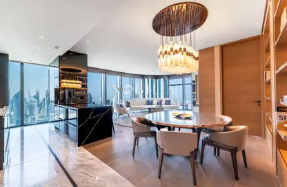 Apartment - 2 Bedrooms - 3 Bathrooms for rent in One Za'abeel Tower - Zabeel 1 - Zabeel - Dubai