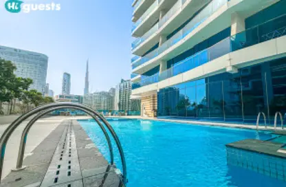 Apartment - Studio - 1 Bathroom for rent in Waves Tower - Business Bay - Dubai