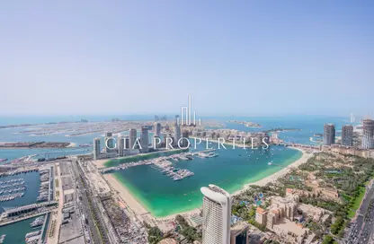 Apartment - 3 Bedrooms - 4 Bathrooms for rent in Princess Tower - Dubai Marina - Dubai