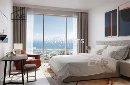 Apartment - 2 Bedrooms - 2 Bathrooms for sale in Beachgate by Address - EMAAR Beachfront - Dubai Harbour - Dubai