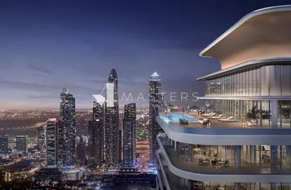 Apartment - 3 Bedrooms - 4 Bathrooms for sale in Seapoint - EMAAR Beachfront - Dubai Harbour - Dubai
