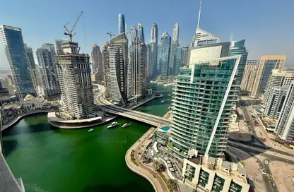 Apartment - 1 Bedroom - 1 Bathroom for rent in Time Place Tower - Dubai Marina - Dubai