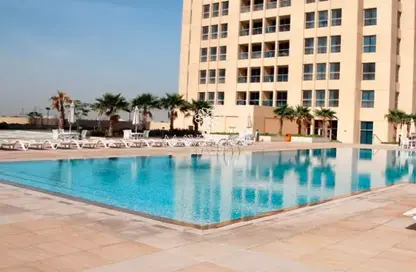 شقة - 2 غرف نوم - 3 حمامات للايجار في برج تشرشل السكني - أبراج تشرشل - الخليج التجاري - دبي