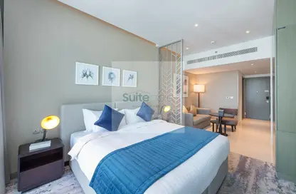 صورة لـ غرفة- غرفة النوم شقة - 1 حمام للايجار في داماك مايسون برايف - الخليج التجاري - دبي ، صورة رقم 1