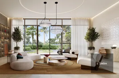 Living Room image for: Apartment - 1 Bedroom - 1 Bathroom for sale in Parkside Hills - Dubai Hills Estate - Dubai, Image 1