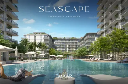 Apartment - 2 Bedrooms - 2 Bathrooms for sale in Seascape - Mina Rashid - Dubai