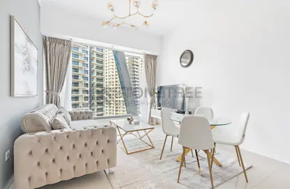 Apartment - 1 Bedroom - 2 Bathrooms for rent in Silverene Tower B - Silverene - Dubai Marina - Dubai