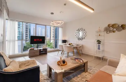 Apartment - 2 Bedrooms - 3 Bathrooms for rent in Boulevard Central Tower 2 - Boulevard Central Towers - Downtown Dubai - Dubai