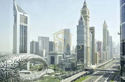 Office Space - Studio - 1 Bathroom for rent in Latifa Tower - Sheikh Zayed Road - Dubai