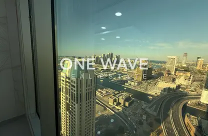 Office Space - Studio - 3 Bathrooms for rent in Al Habtoor Business Tower - Dubai Marina - Dubai