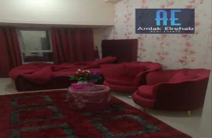 صورة لـ غرفة المعيشة شقة - 1 حمام للايجار في أبراج لؤلؤة عجمان - عجمان وسط المدينة - عجمان ، صورة رقم 1