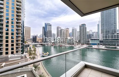 Balcony image for: Apartment - 2 Bedrooms - 3 Bathrooms for rent in Beauport Tower - Marina Promenade - Dubai Marina - Dubai, Image 1