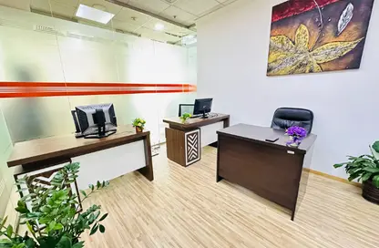 Office Space - Studio - 1 Bathroom for rent in Business Atrium Building - Oud Metha - Bur Dubai - Dubai