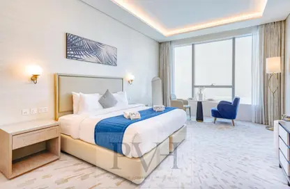 Apartment - Studio - 1 Bathroom for rent in The Palm Tower - Palm Jumeirah - Dubai