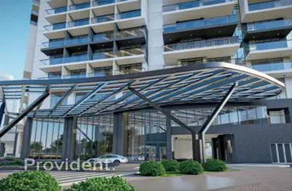 Outdoor Building image for: Apartment - 1 Bedroom - 1 Bathroom for sale in The Paragon by IGO - Business Bay - Dubai, Image 1