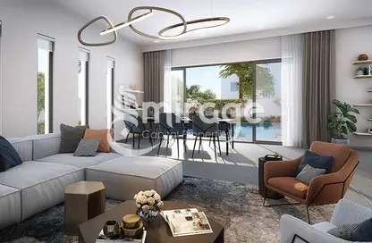 Living / Dining Room image for: Villa - 4 Bedrooms - 5 Bathrooms for sale in Noya Luma - Noya - Yas Island - Abu Dhabi, Image 1
